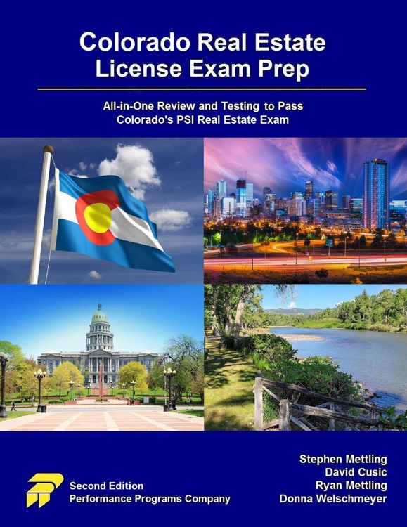 Produktbild: Colorado Real Estate License Exam Prep: All-in-One Review and Testing to Pass Colorado's PSI Real Estate Exam