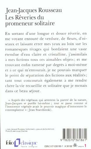 Produktbild: Les r&ecirc;veries du promeneur solitaire