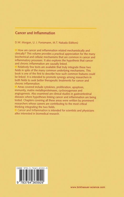 Produktbild: Cancer and Inflammation