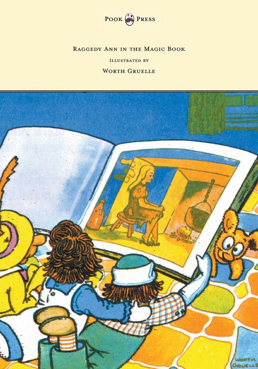 Produktbild: Raggedy Ann in the Magic Book - Illustrated by Worth Gruelle