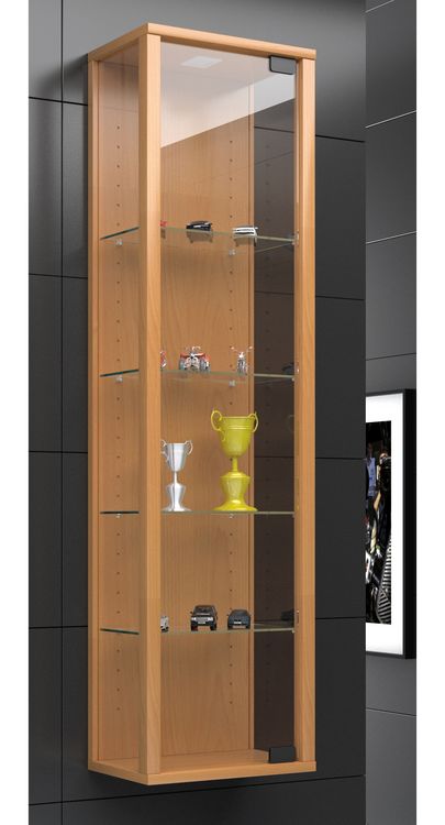 Produktbild: Wandvitrine H&auml;ngevitrine Glasvitrine Stano Mini