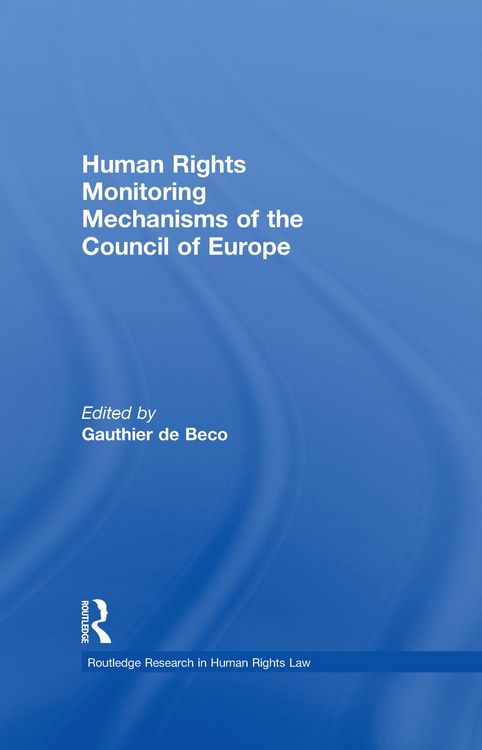 Produktbild: Human Rights Monitoring Mechanisms of the Council of Europe