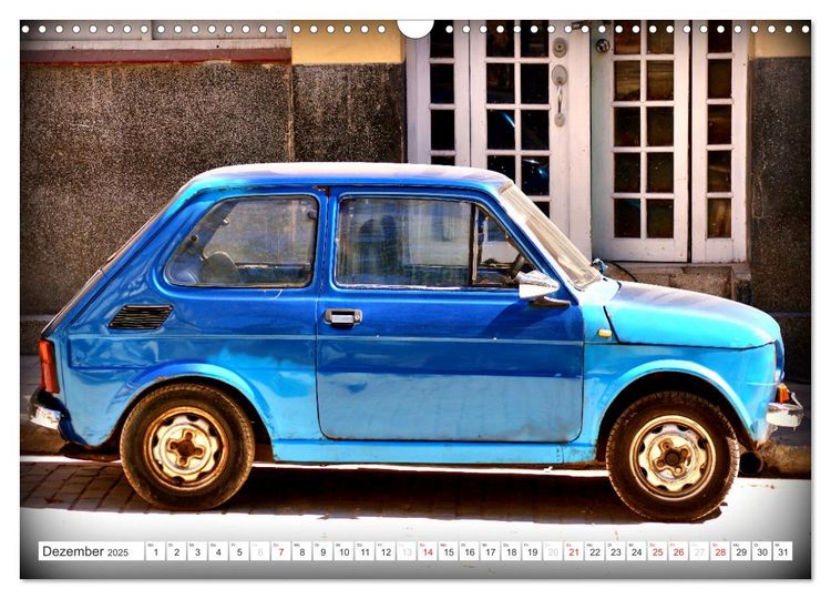 Produktbild: FIAT - Italienische Oldtimer in Kuba (Wandkalender 2025 DIN A3 quer), CALVENDO Monatskalender