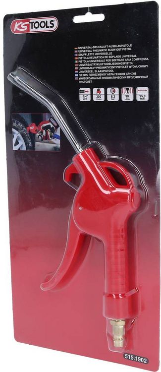 Produktbild: KS Tools 515.1902 Druckluft-Ausblaspistole 6.3 bar