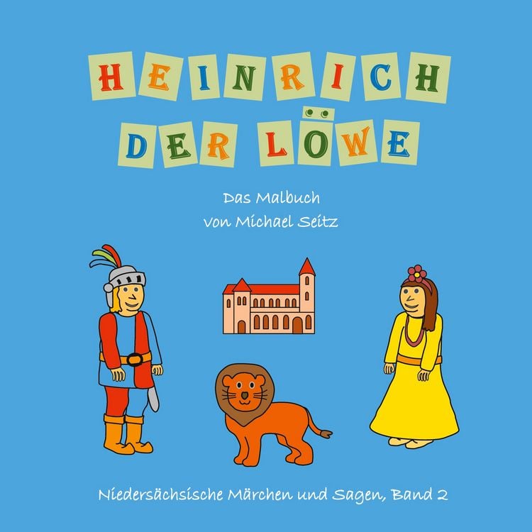 Produktbild: Heinrich der L&ouml;we - Das Malbuch