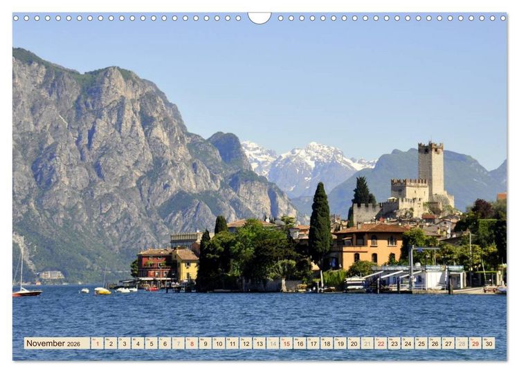 Produktbild: Impressionen vom Gardasee (Wandkalender 2026 DIN A3 quer), CALVENDO Monatskalender