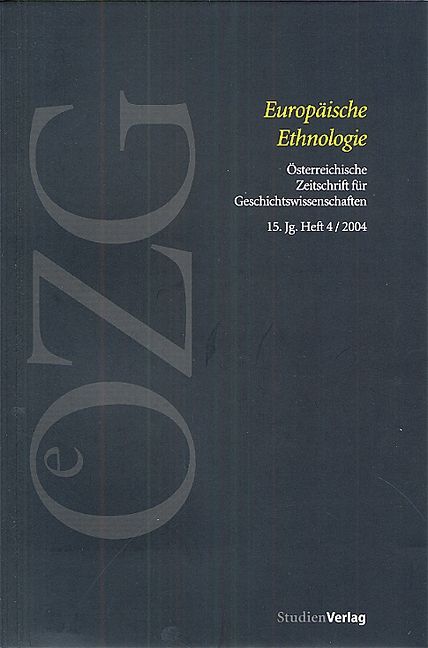 Produktbild: &Ouml;sterreichische Zeitschrift f&uuml;r Geschichtswissenschaften 4/04