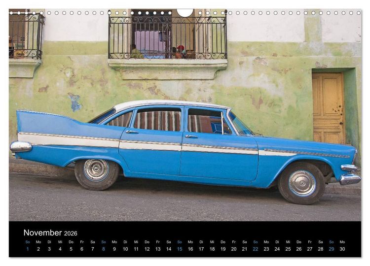 Produktbild: On the road in Cuba (Wandkalender 2026 DIN A3 quer), CALVENDO Monatskalender