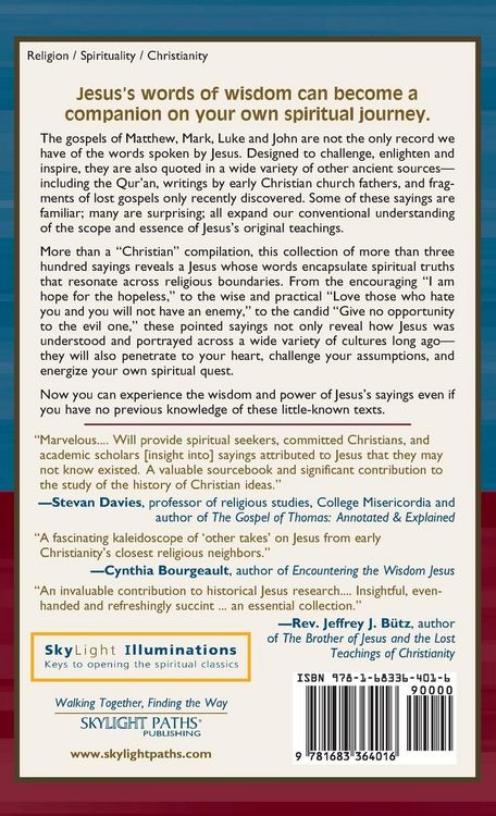 Produktbild: The Lost Sayings of Jesus