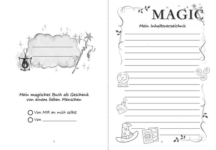 Produktbild: Mein Magie Notizbuch