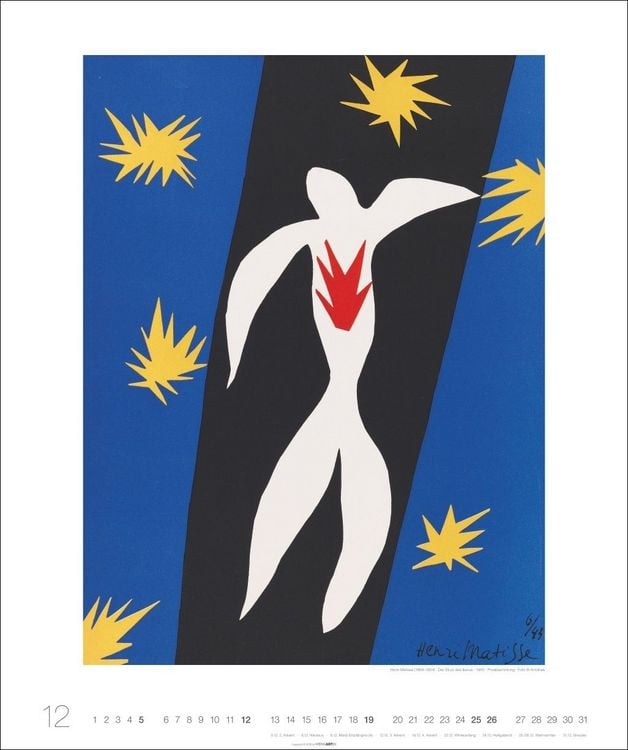Produktbild: Henri Matisse Edition Kalender 2027