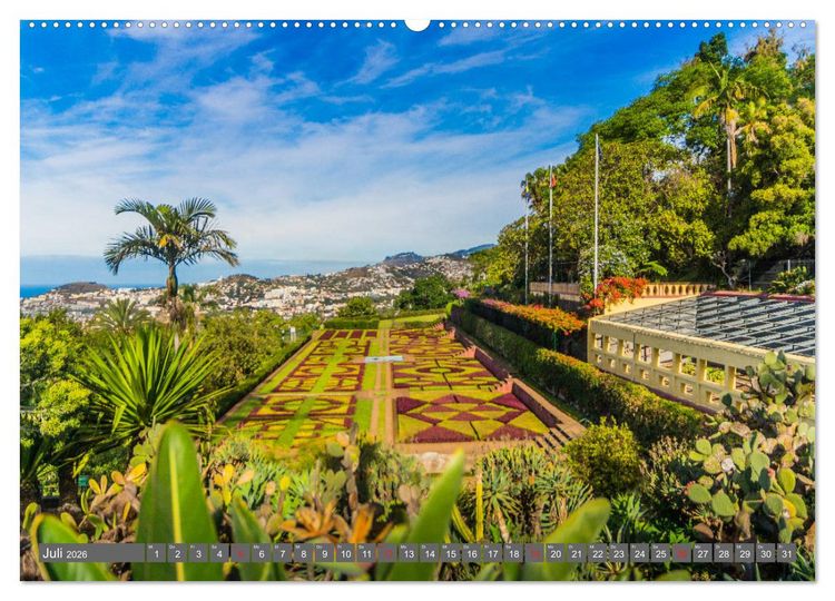 Produktbild: Madeira - Insel der Blumen 2026 (hochwertiger Premium Wandkalender 2026 DIN A2 quer), Kunstdruck in Hochglanz
