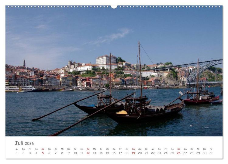 Produktbild: Portugal - der Norden (Wandkalender 2026 DIN A2 quer), CALVENDO Monatskalender