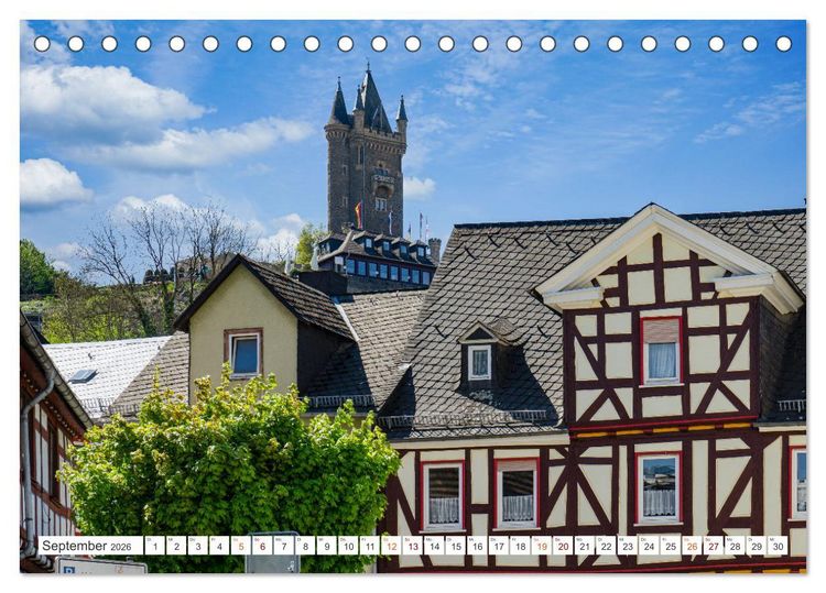 Produktbild: Dillenburg Impressionen (Tischkalender 2026 DIN A5 quer), CALVENDO Monatskalender