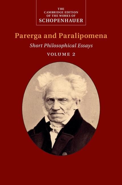 Produktbild: Schopenhauer: Parerga and Paralipomena: Volume 2