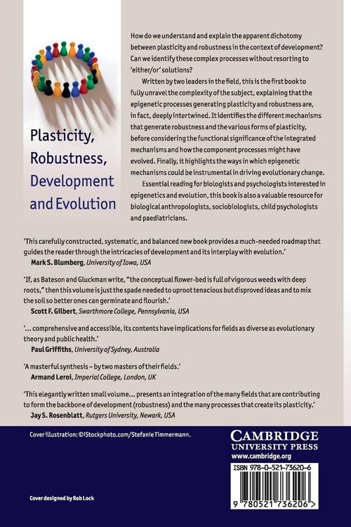 Produktbild: Plasticity, Robustness, Development and Evolution
