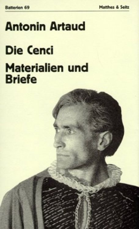 Bild vom Artikel Die Cenci vom Autor Antonin Artaud