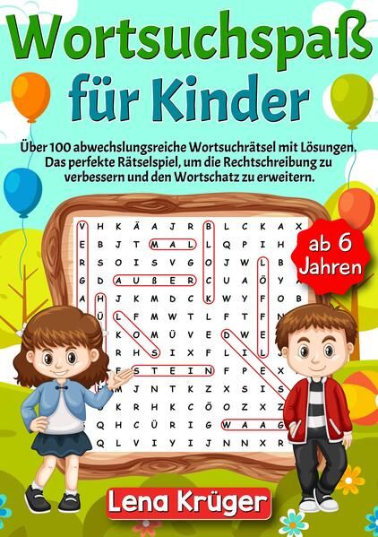 Produktbild: Wortsuchspa&szlig; f&uuml;r Kinder ab 6 Jahren