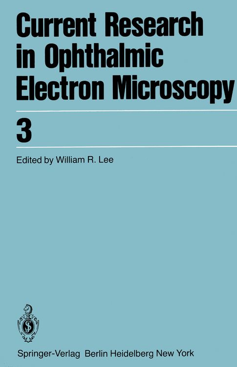 Produktbild: Current Research in Ophthalmic Electron Microscopy