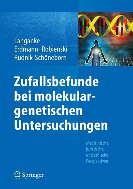 Produktbild: Zufallsbefunde bei molekulargenetischen Untersuchungen
