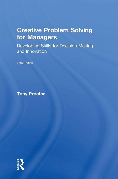 Produktbild: Creative Problem Solving for Managers