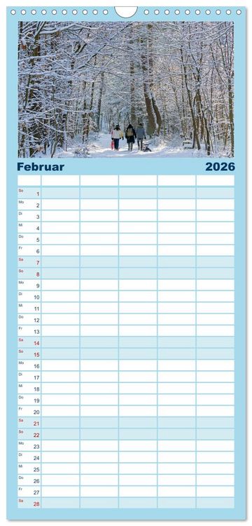 Produktbild: Familienplaner 2026 - Hamburg - Perle an der Elbe mit 5 Spalten (Wandkalender, 21 x 45 cm) CALVENDO