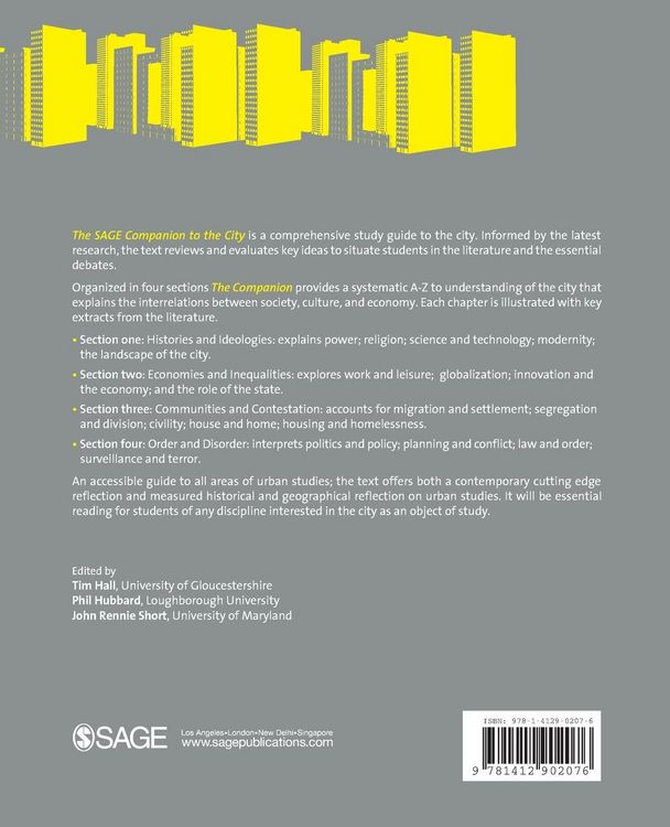 Produktbild: The SAGE Companion to the City