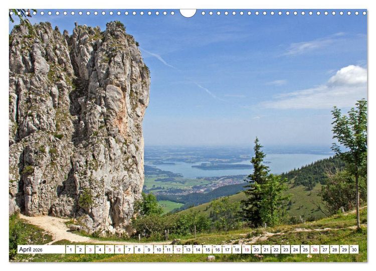 Produktbild: Chiemsee - Sommerferien am bayrischen Meer (Wandkalender 2026 DIN A3 quer), CALVENDO Monatskalender