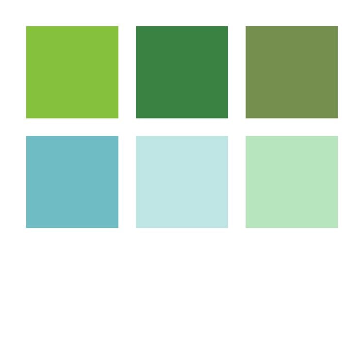 Produktbild: STAEDTLER Schreib- und Zeichbedarf pigment brush pen Greens&Turquoises, 6er Set