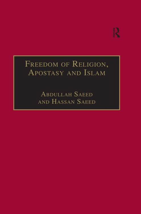 Produktbild: Freedom of Religion, Apostasy and Islam