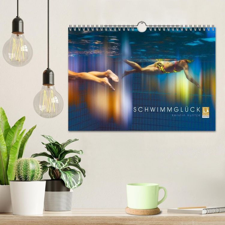 Produktbild: SCHWIMMGL&Uuml;CK (Wandkalender 2027 DIN A4 quer), CALVENDO Monatskalender