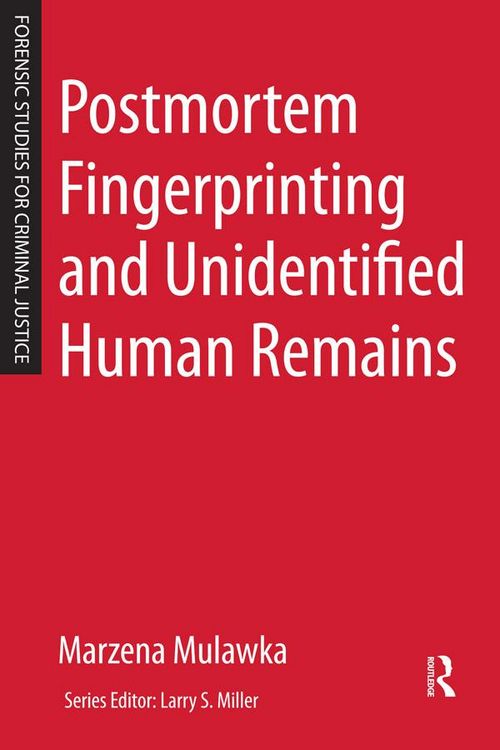 Produktbild: Postmortem Fingerprinting and Unidentified Human Remains