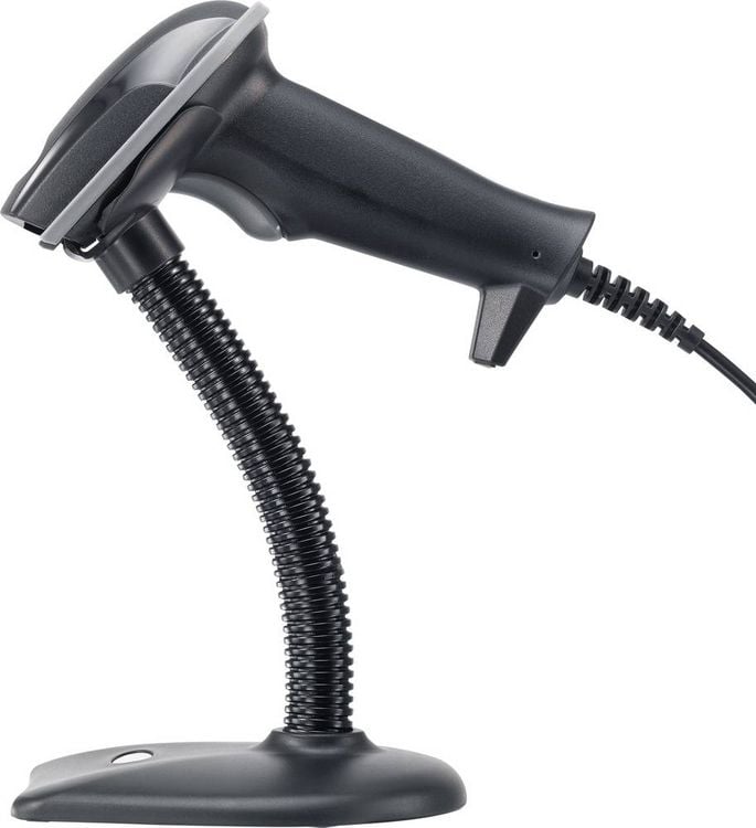 Produktbild: Renkforce LS6320E USB-Kit Autosense Barcode-Scanner Kabelgebunden 1D Laser Schwarz Hand-Scanner USB