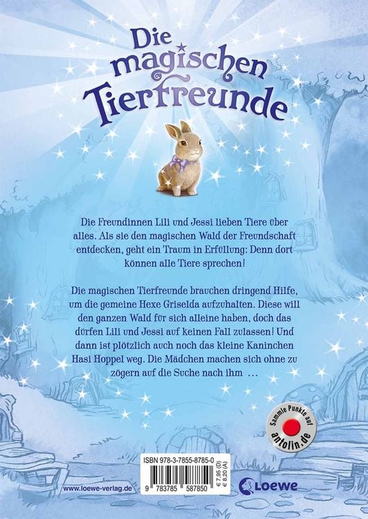 Produktbild: Die magischen Tierfreunde (Band 1) - Hasi Hoppel wird vermisst