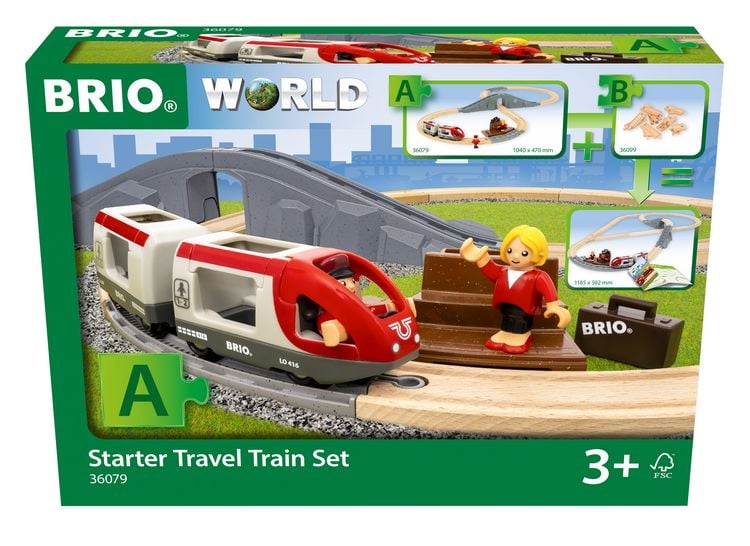 Produktbild: BRIO World - Reisezug Starter Set A