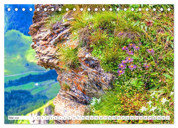 Produktbild: 5 Gipfel-Tour in Rauris (Tischkalender 2026 DIN A5 quer), CALVENDO Monatskalender