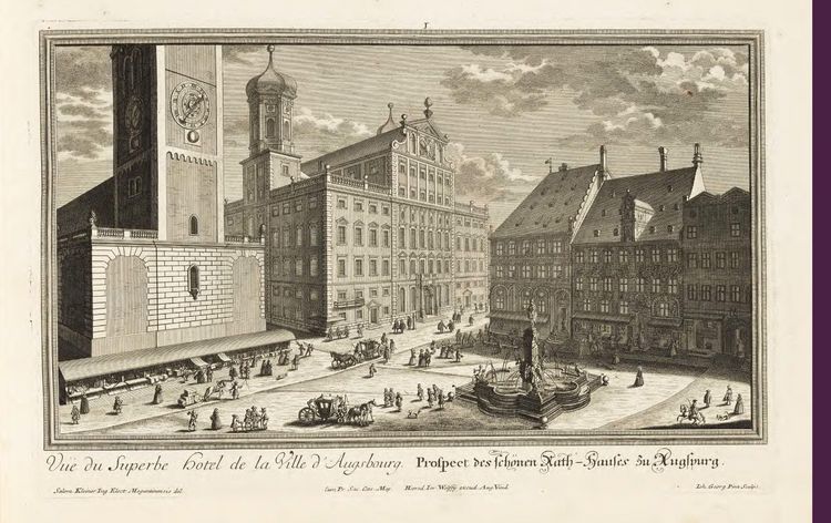 Produktbild: Das pr&auml;chtige Rathaus der Stadt Augsburg
