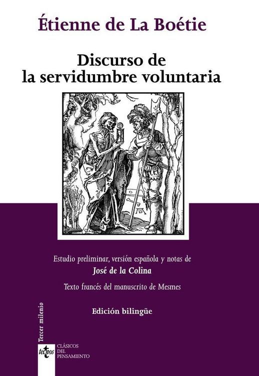 Produktbild: Discurso de la servidumbre voluntaria. Discours de la servitude volontaire