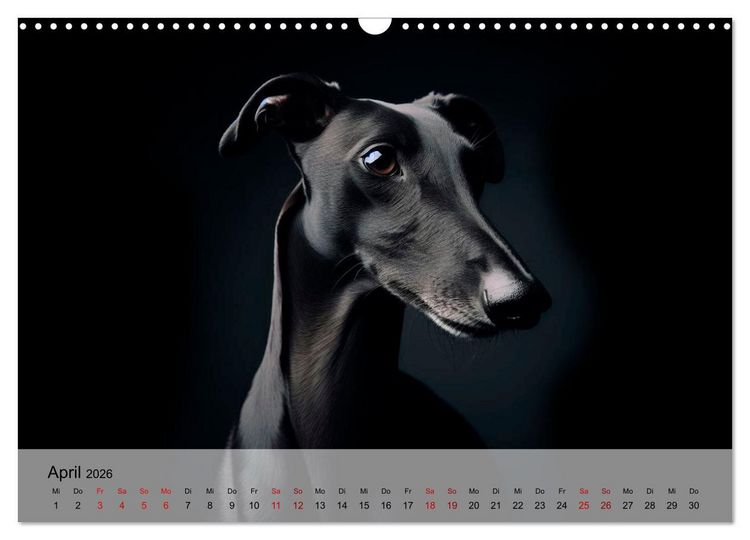 Produktbild: Black is beautiful (Wandkalender 2026 DIN A3 quer), CALVENDO Monatskalender