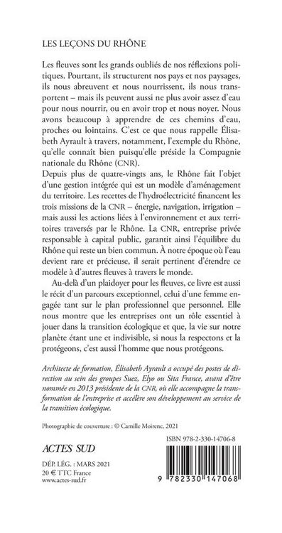 Produktbild: Les le&ccedil;ons du Rh&ocirc;ne : que serions-nous sans les fleuves ?