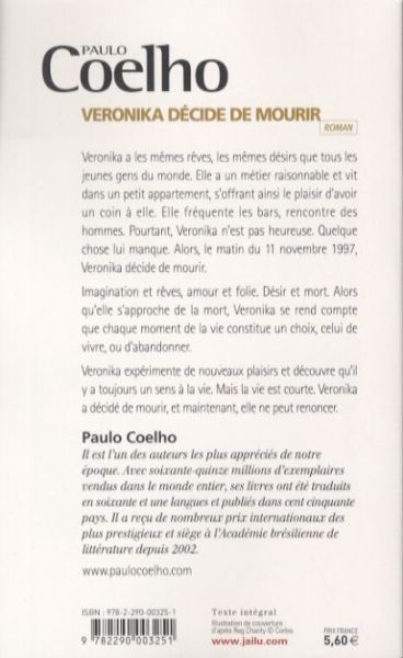 Fre-Veronika Decide De Mourir