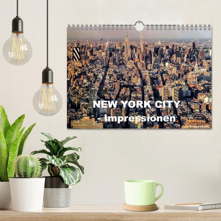 Produktbild: New York City - Impressionen (Wandkalender 2026 DIN A4 quer), CALVENDO Monatskalender