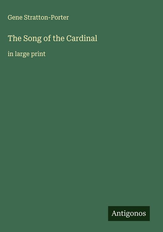Produktbild: The Song of the Cardinal