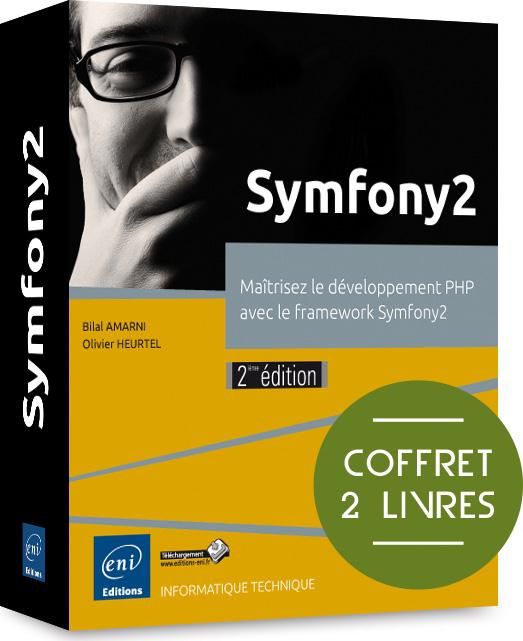 Produktbild: Symfony2 - Coffret de 2 livres - Ma&icirc;trisez le d&eacute;veloppement PHP avec