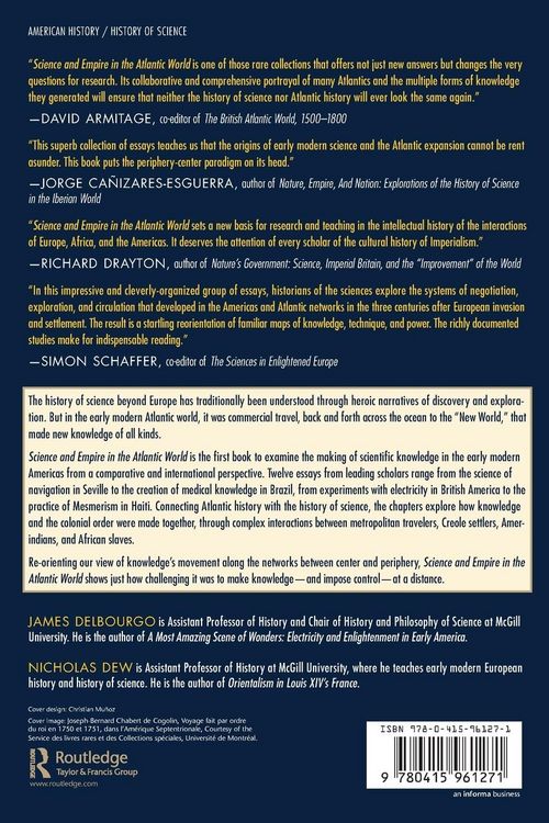 Produktbild: Science and Empire in the Atlantic World