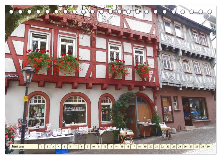 Produktbild: Unterwegs im Schwaben-Land (Tischkalender 2026 DIN A5 quer), CALVENDO Monatskalender