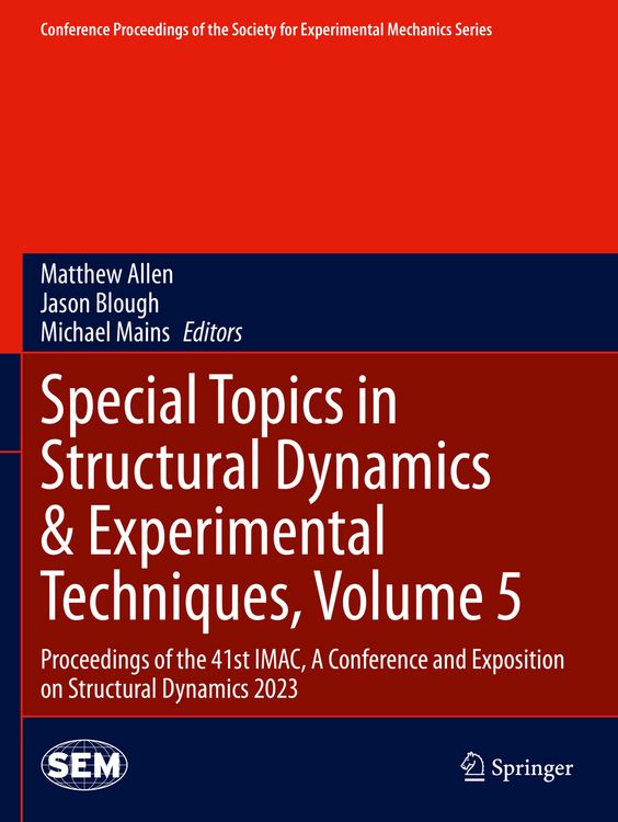 Produktbild: Special Topics in Structural Dynamics & Experimental Techniques, Volume 5