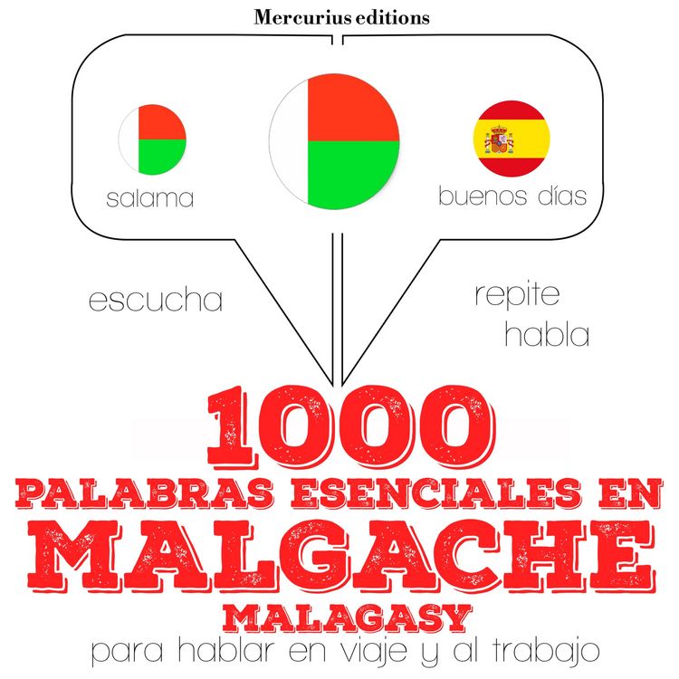 Produktbild: 1000 palabras esenciales en malgache (malagasy)