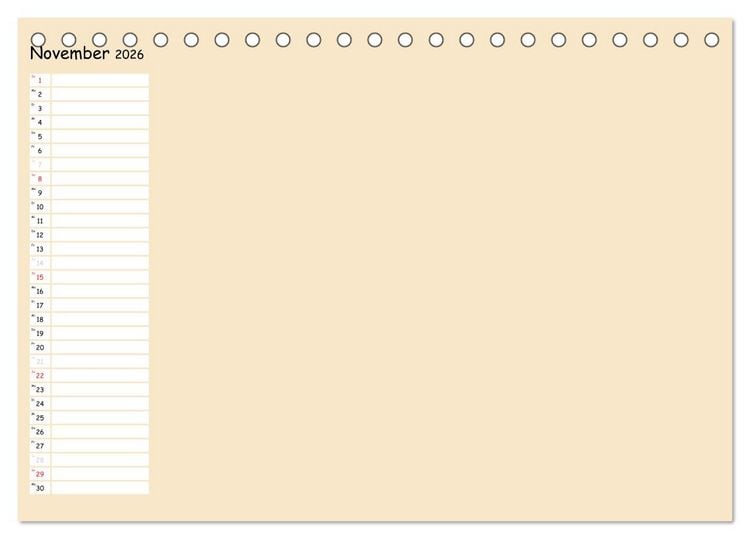 Produktbild: Bunter Bastelkalender (Tischkalender 2026 DIN A5 quer), CALVENDO Monatskalender