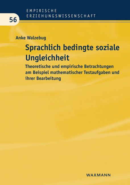 Produktbild: Sprachlich bedingte soziale Ungleichheit